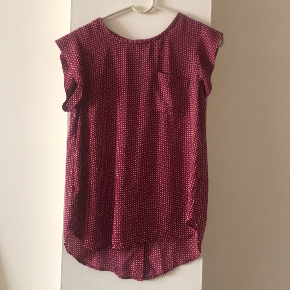 Ann Taylor Loft Short Sleeve Top